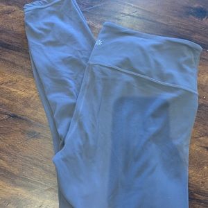 Athleta gray leggings size large